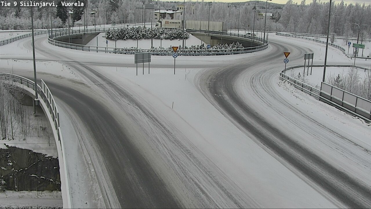 Weather Camera Image Road 9 Siilinjärvi, Vuorela, Siilinjärvi, Pohjois-Savo