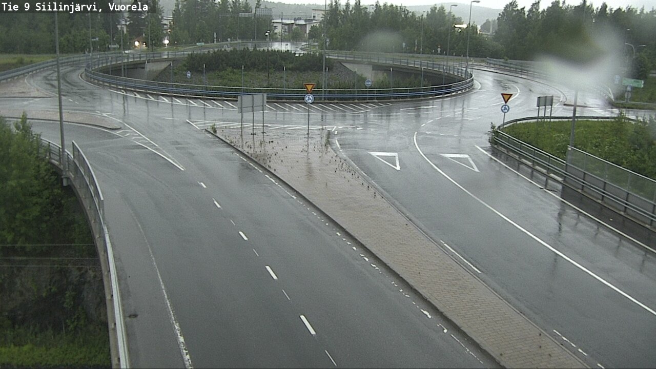 Weather Camera Image Road 9 Siilinjärvi, Vuorela, Siilinjärvi, Pohjois-Savo