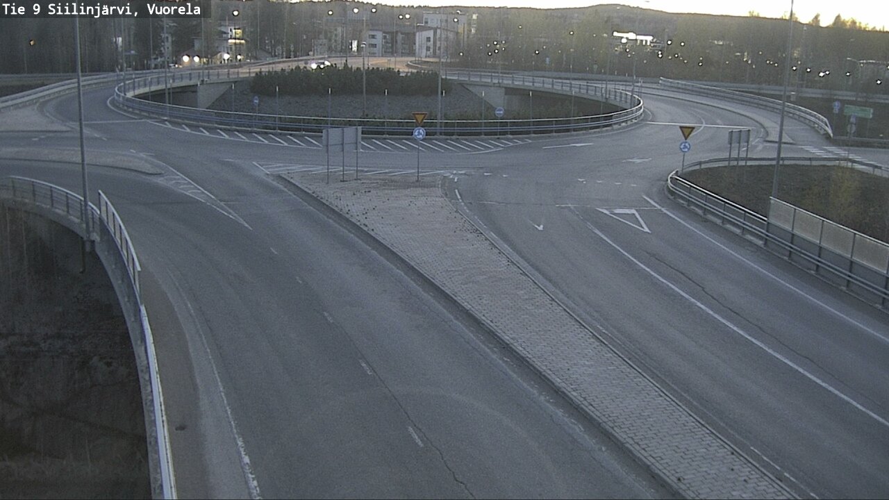 Weather Camera Image Väg 9 Siilinjärvi, Vuorela, Siilinjärvi, Pohjois-Savo