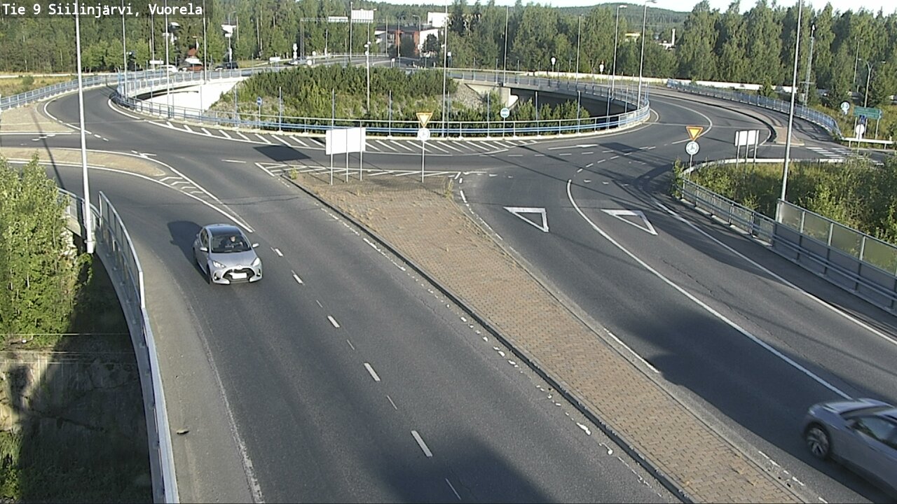 Weather Camera Image Väg 9 Siilinjärvi, Vuorela, Siilinjärvi, Pohjois-Savo