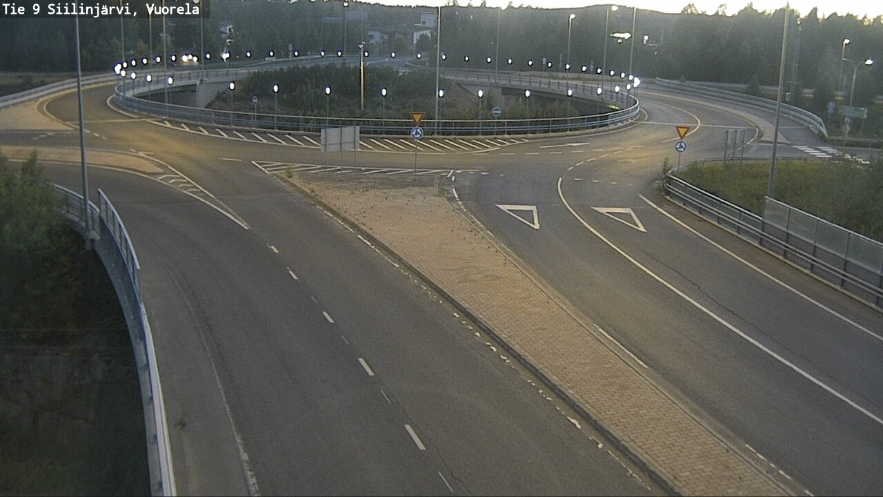 Weather Camera Image Väg 9 Siilinjärvi, Vuorela, Siilinjärvi, Pohjois-Savo