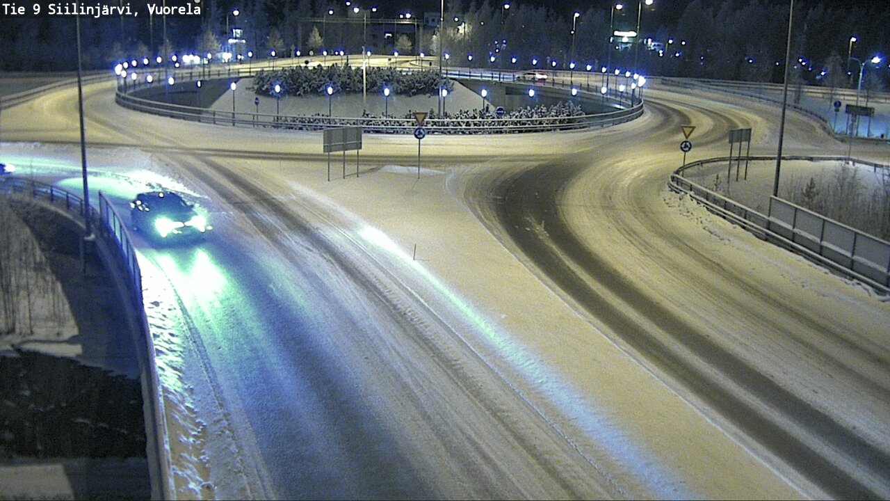 Weather Camera Image Väg 9 Siilinjärvi, Vuorela, Siilinjärvi, Pohjois-Savo