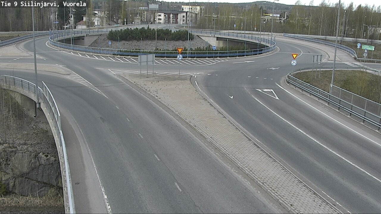 Weather Camera Image Road 9 Siilinjärvi, Vuorela, Siilinjärvi, Pohjois-Savo