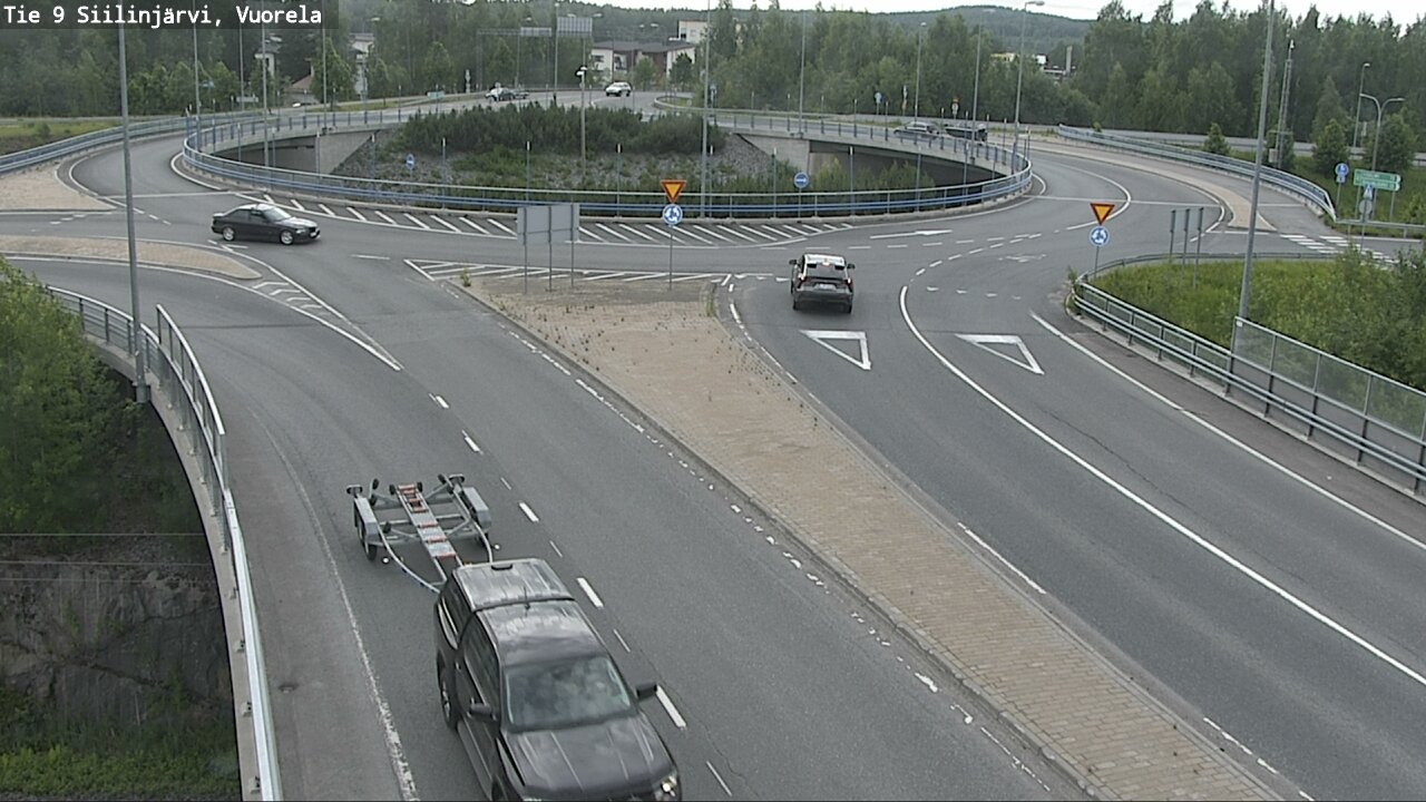 Weather Camera Image Road 9 Siilinjärvi, Vuorela, Siilinjärvi, Pohjois-Savo