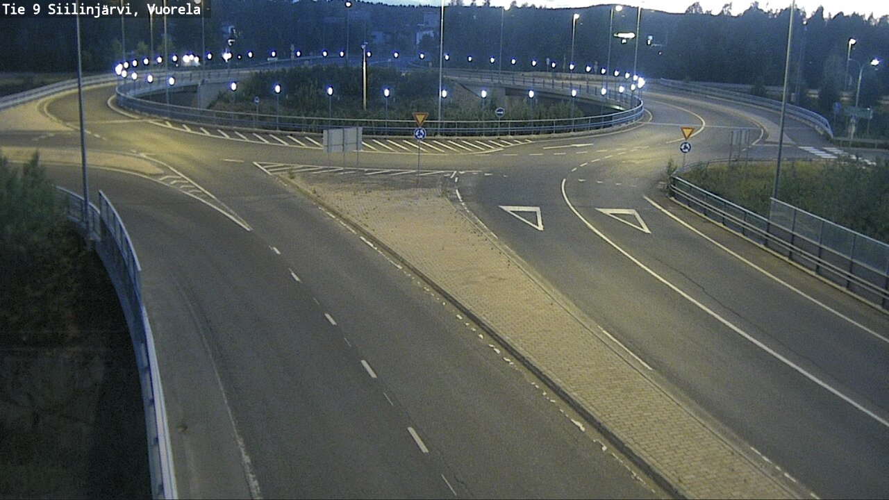 Weather Camera Image Väg 9 Siilinjärvi, Vuorela, Siilinjärvi, Pohjois-Savo