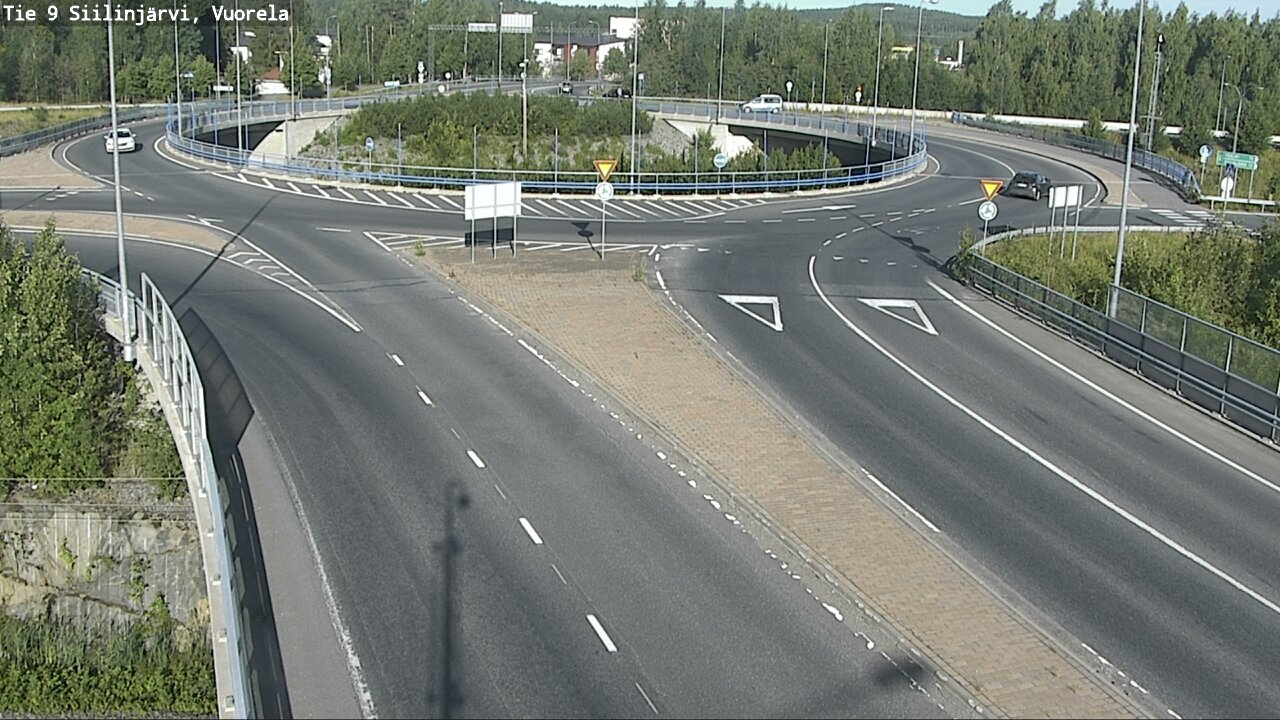Weather Camera Image Väg 9 Siilinjärvi, Vuorela, Siilinjärvi, Pohjois-Savo