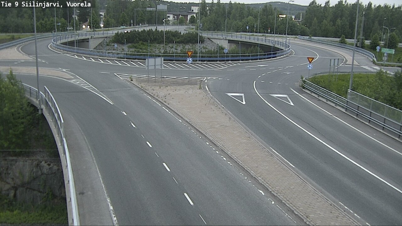 Weather Camera Image Road 9 Siilinjärvi, Vuorela, Siilinjärvi, Pohjois-Savo