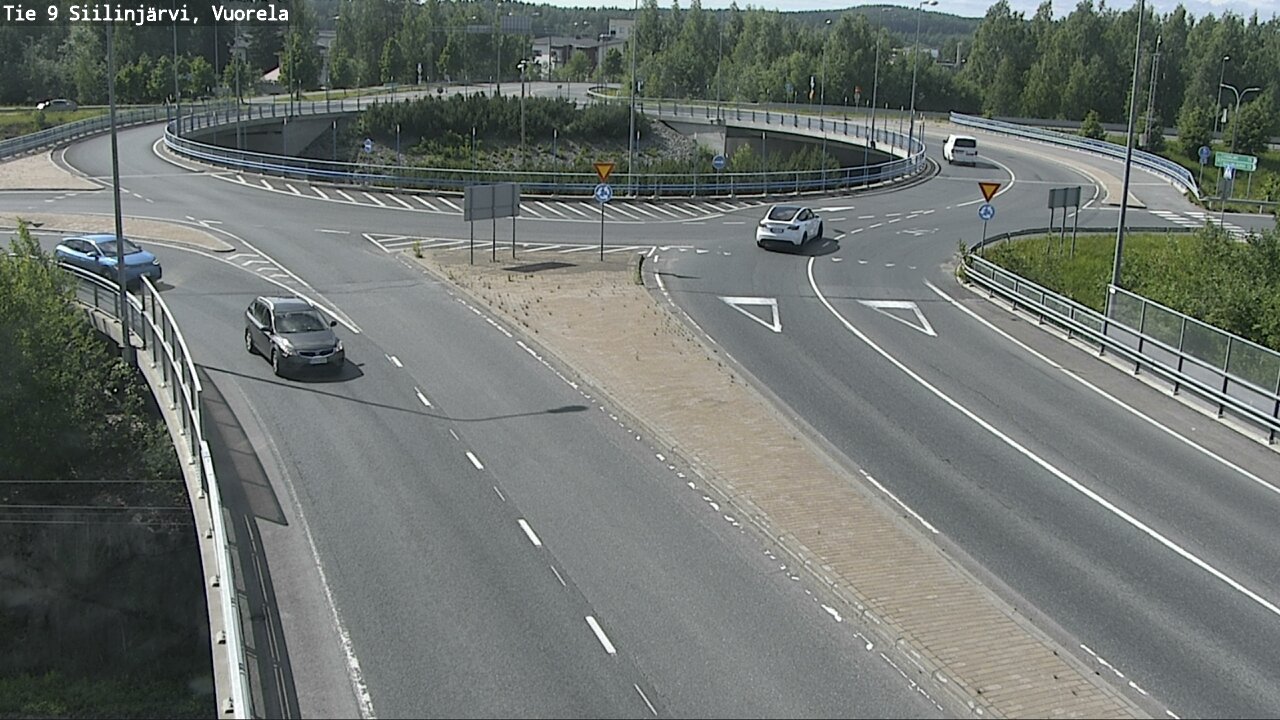 Weather Camera Image Road 9 Siilinjärvi, Vuorela, Siilinjärvi, Pohjois-Savo