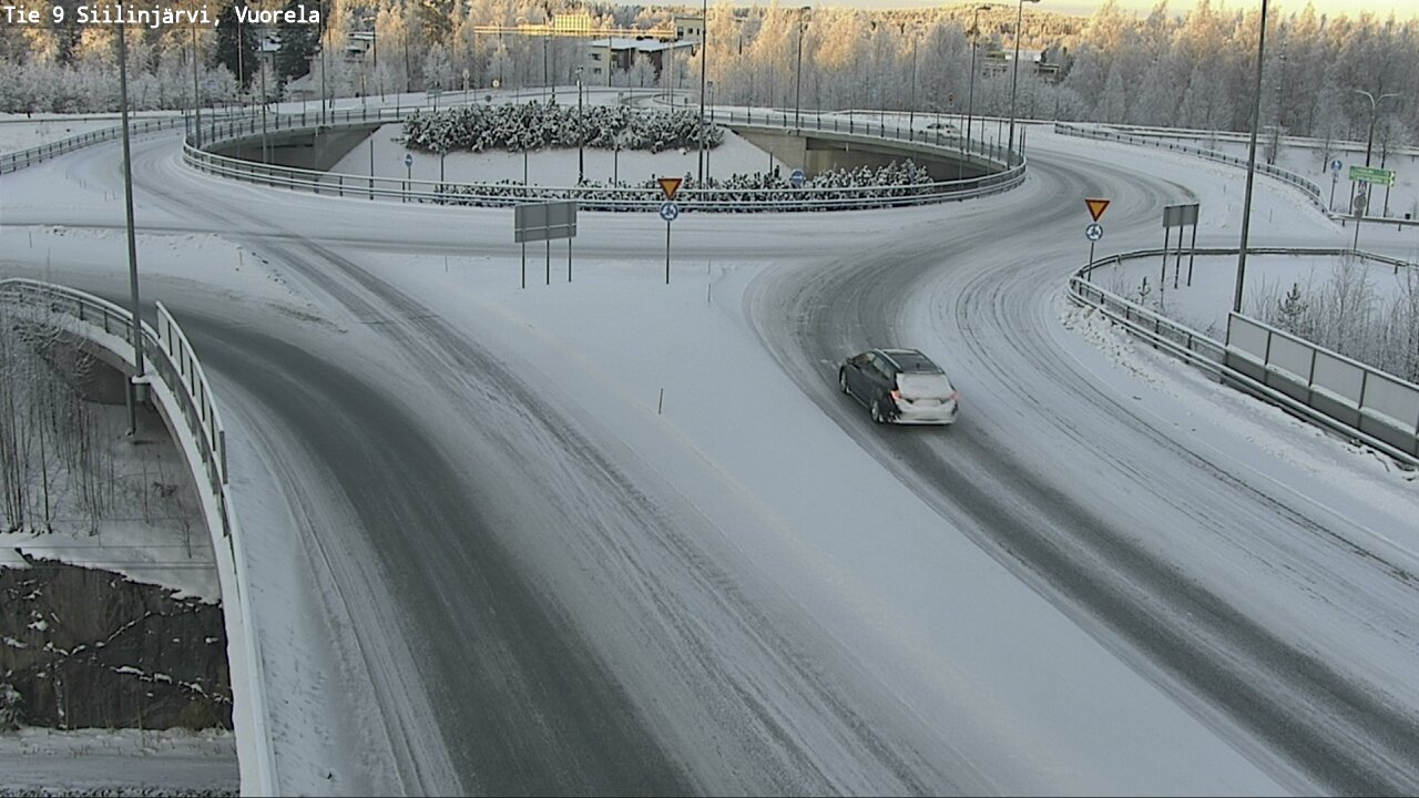 Weather Camera Image Road 9 Siilinjärvi, Vuorela, Siilinjärvi, Pohjois-Savo