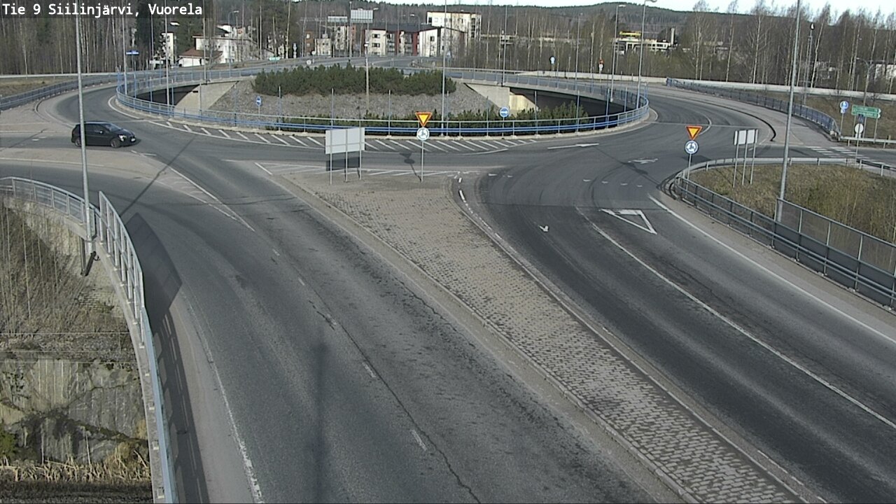 Weather Camera Image Väg 9 Siilinjärvi, Vuorela, Siilinjärvi, Pohjois-Savo