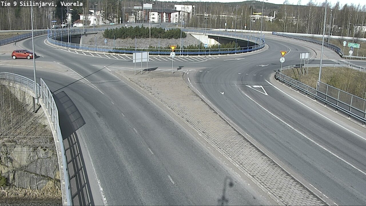 Weather Camera Image Väg 9 Siilinjärvi, Vuorela, Siilinjärvi, Pohjois-Savo