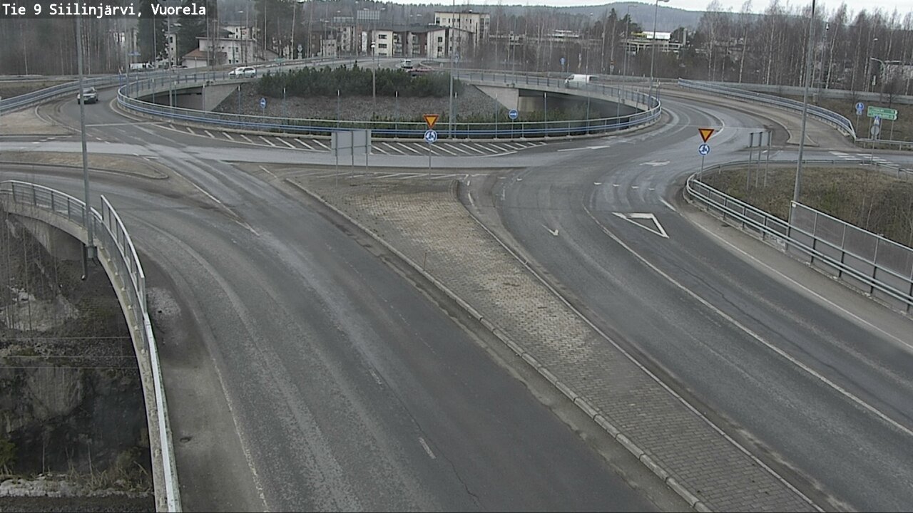 Weather Camera Image Road 9 Siilinjärvi, Vuorela, Siilinjärvi, Pohjois-Savo