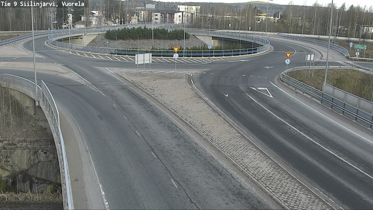 Weather Camera Image Väg 9 Siilinjärvi, Vuorela, Siilinjärvi, Pohjois-Savo
