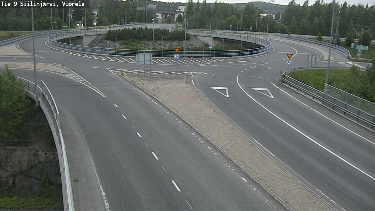 Weather Camera Image Road 9 Siilinjärvi, Vuorela, Siilinjärvi, Pohjois-Savo