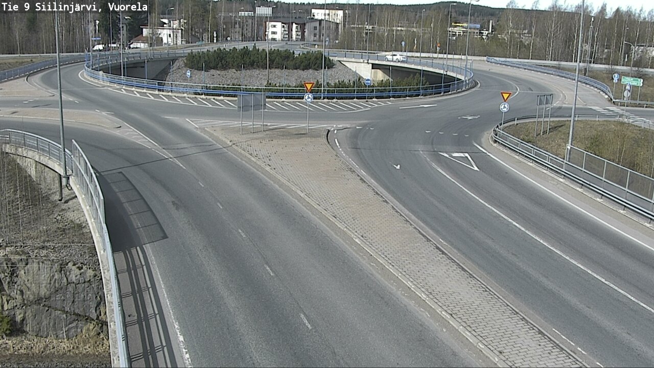 Weather Camera Image Väg 9 Siilinjärvi, Vuorela, Siilinjärvi, Pohjois-Savo