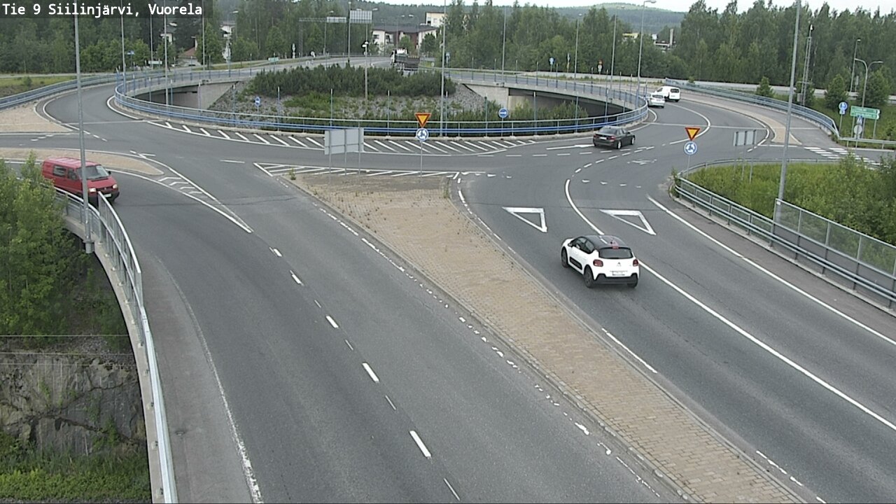 Weather Camera Image Road 9 Siilinjärvi, Vuorela, Siilinjärvi, Pohjois-Savo