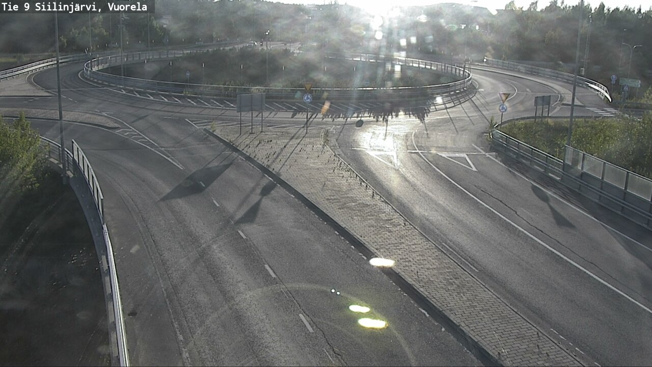 Weather Camera Image Väg 9 Siilinjärvi, Vuorela, Siilinjärvi, Pohjois-Savo