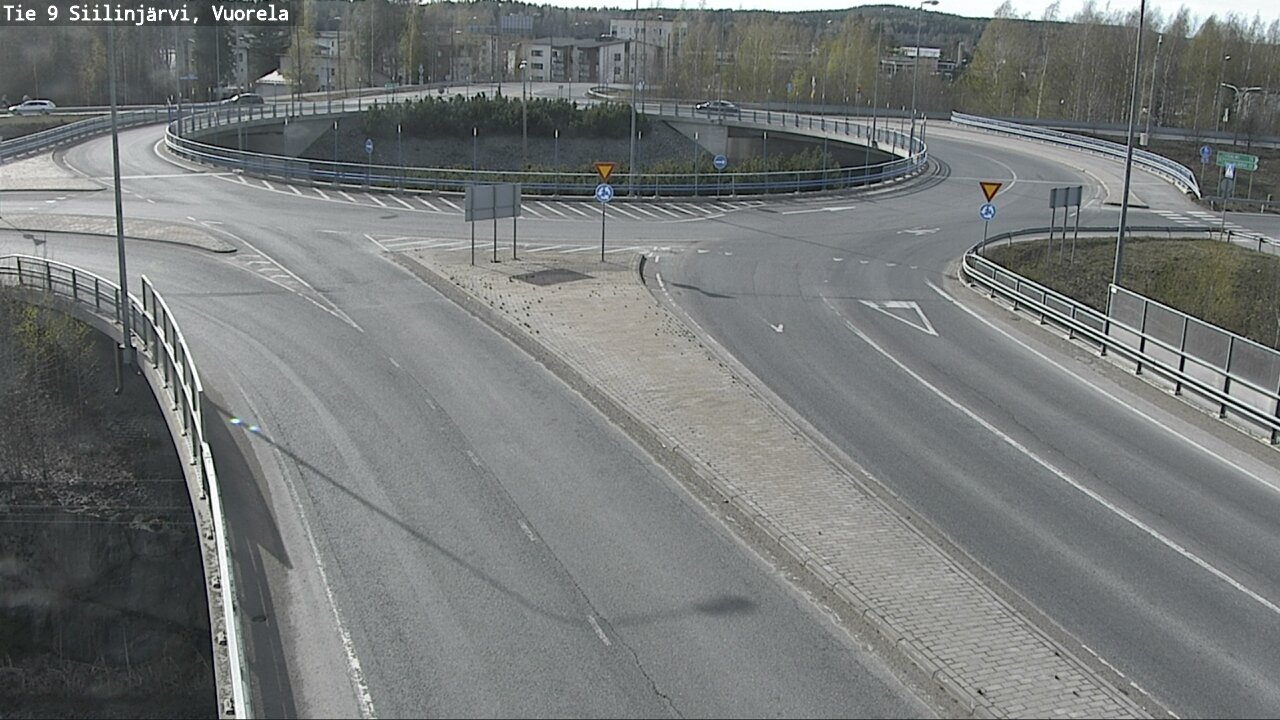 Weather Camera Image Väg 9 Siilinjärvi, Vuorela, Siilinjärvi, Pohjois-Savo