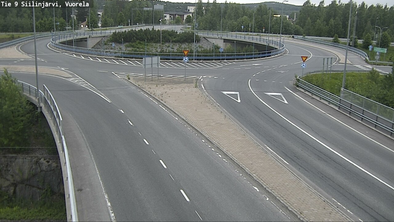 Weather Camera Image Road 9 Siilinjärvi, Vuorela, Siilinjärvi, Pohjois-Savo