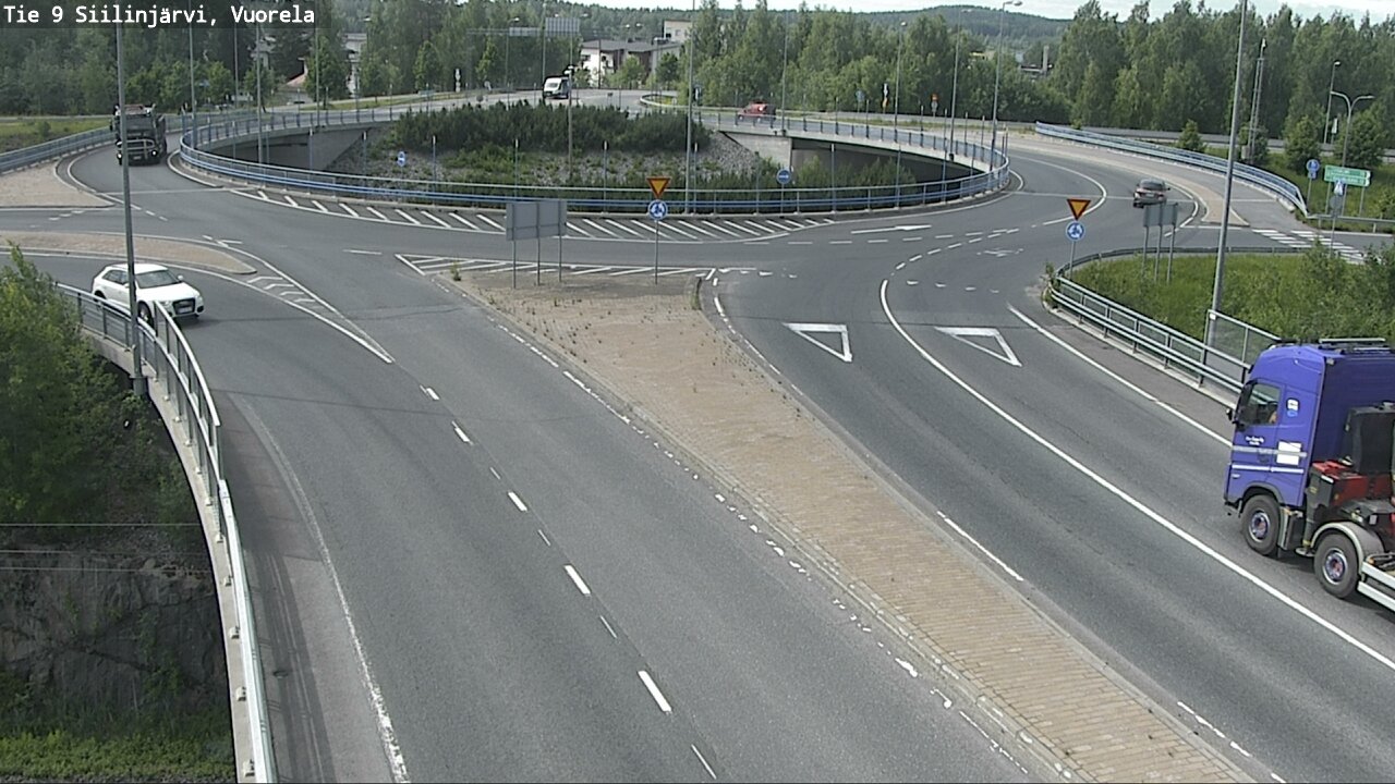 Weather Camera Image Road 9 Siilinjärvi, Vuorela, Siilinjärvi, Pohjois-Savo