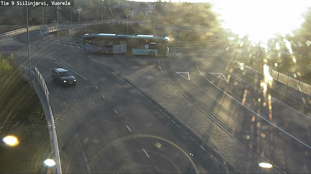 Weather Camera Image Väg 9 Siilinjärvi, Vuorela, Siilinjärvi, Pohjois-Savo