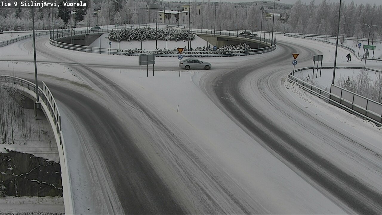 Weather Camera Image Road 9 Siilinjärvi, Vuorela, Siilinjärvi, Pohjois-Savo