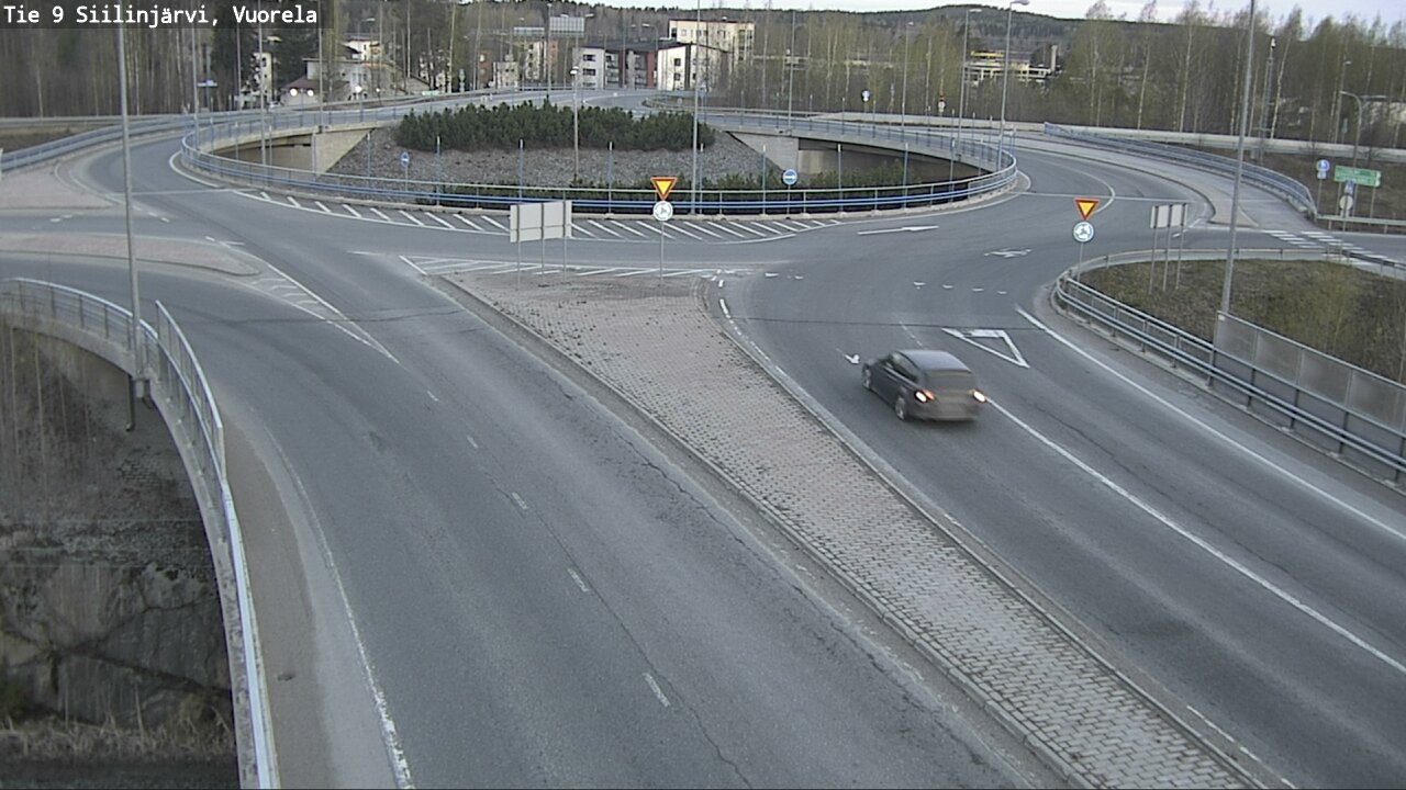 Weather Camera Image Road 9 Siilinjärvi, Vuorela, Siilinjärvi, Pohjois-Savo