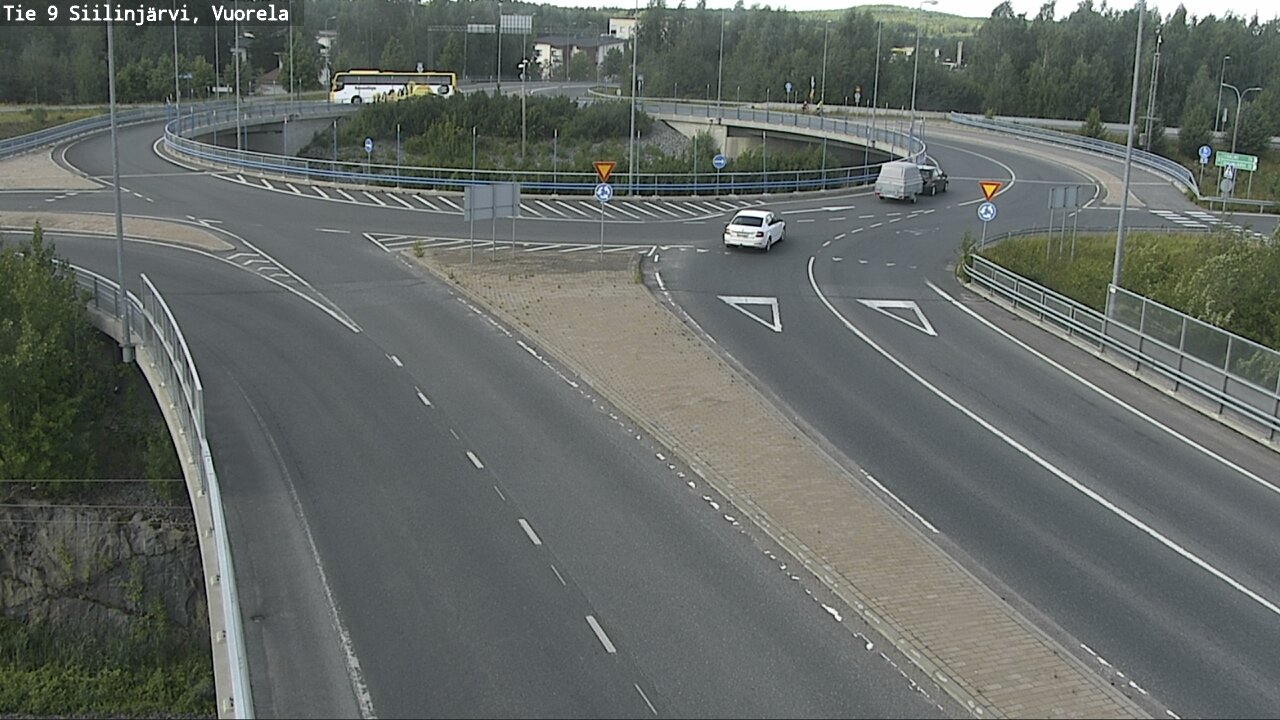 Weather Camera Image Väg 9 Siilinjärvi, Vuorela, Siilinjärvi, Pohjois-Savo