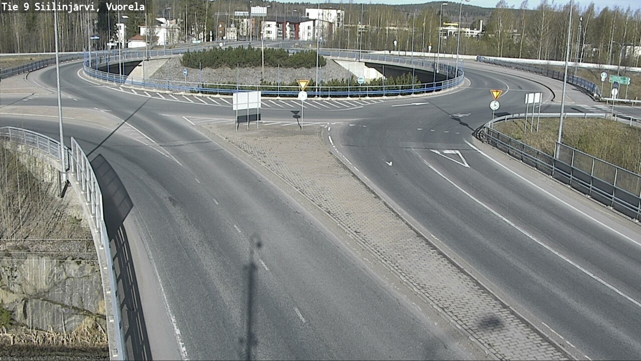 Weather Camera Image Road 9 Siilinjärvi, Vuorela, Siilinjärvi, Pohjois-Savo