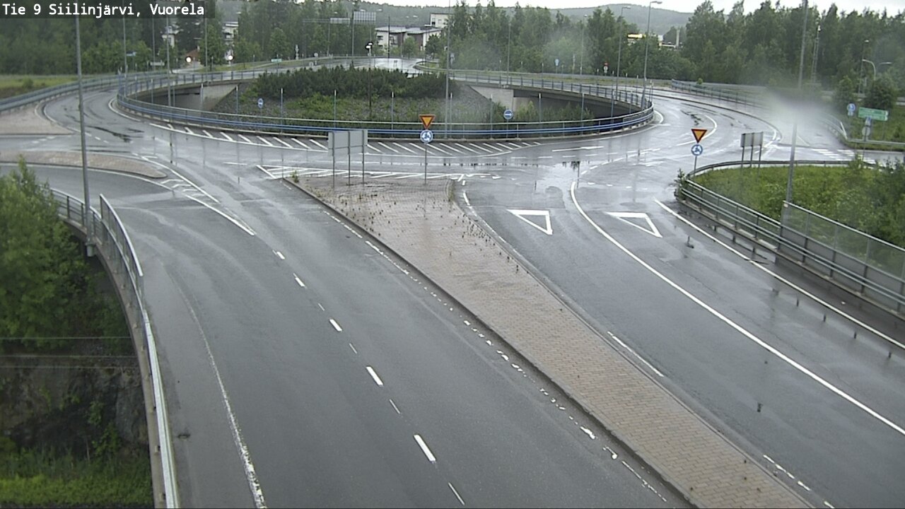 Weather Camera Image Road 9 Siilinjärvi, Vuorela, Siilinjärvi, Pohjois-Savo