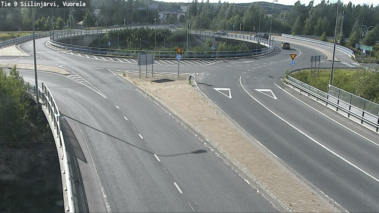 Weather Camera Image Väg 9 Siilinjärvi, Vuorela, Siilinjärvi, Pohjois-Savo