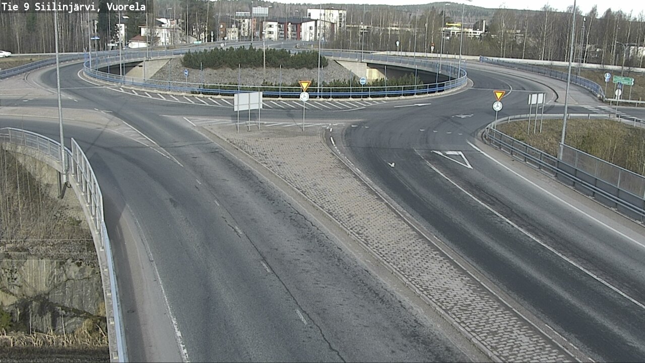 Weather Camera Image Väg 9 Siilinjärvi, Vuorela, Siilinjärvi, Pohjois-Savo