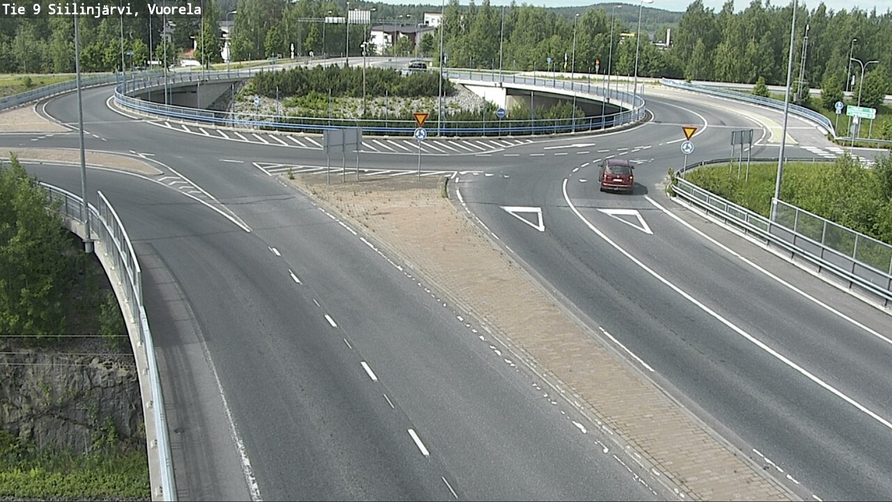Weather Camera Image Road 9 Siilinjärvi, Vuorela, Siilinjärvi, Pohjois-Savo