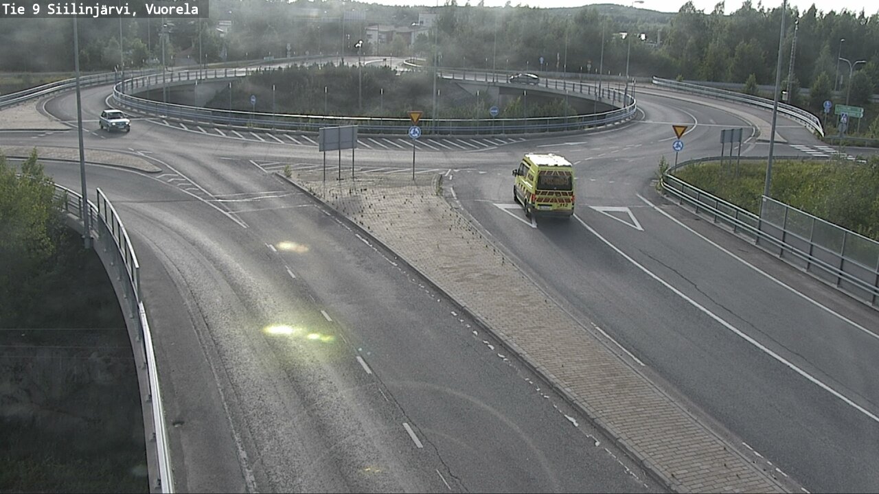 Weather Camera Image Väg 9 Siilinjärvi, Vuorela, Siilinjärvi, Pohjois-Savo