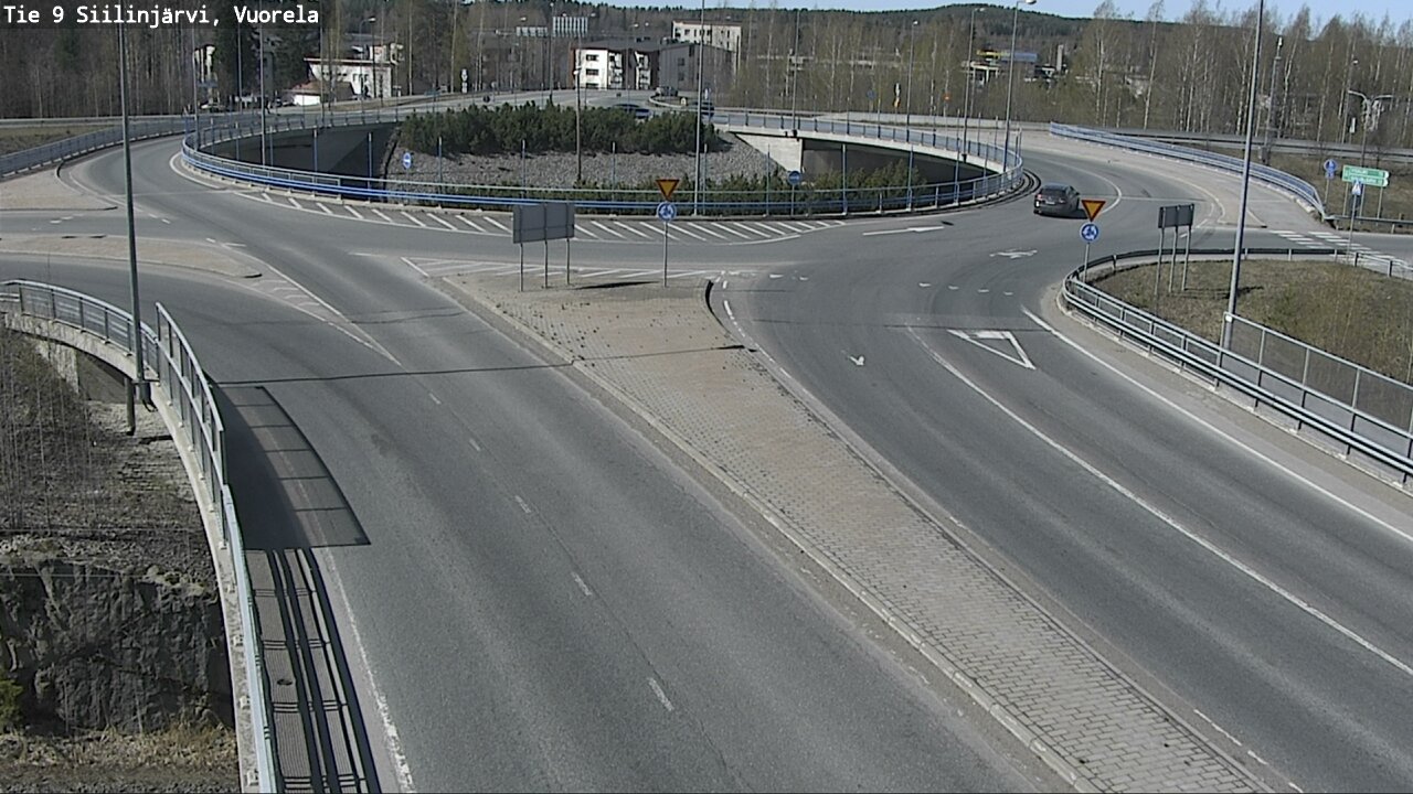 Weather Camera Image Väg 9 Siilinjärvi, Vuorela, Siilinjärvi, Pohjois-Savo