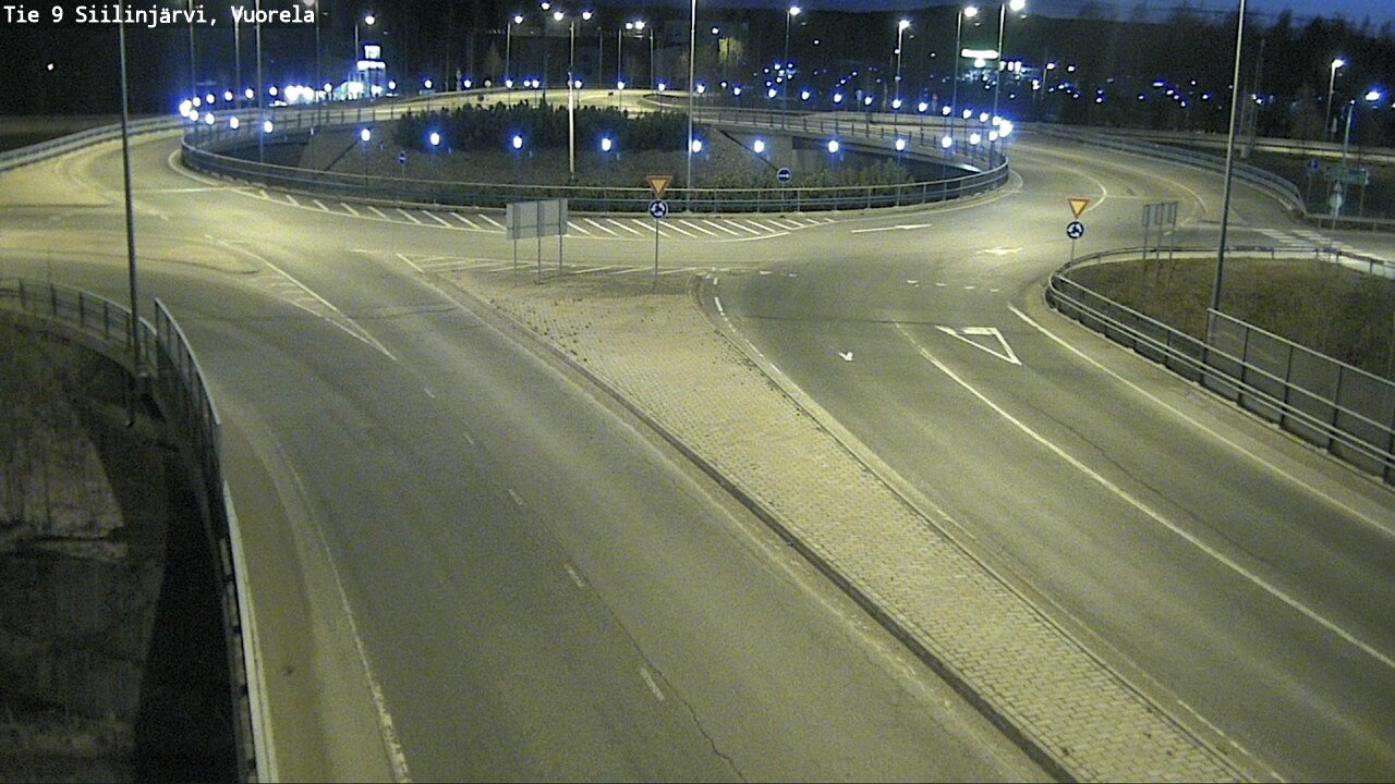 Weather Camera Image Väg 9 Siilinjärvi, Vuorela, Siilinjärvi, Pohjois-Savo
