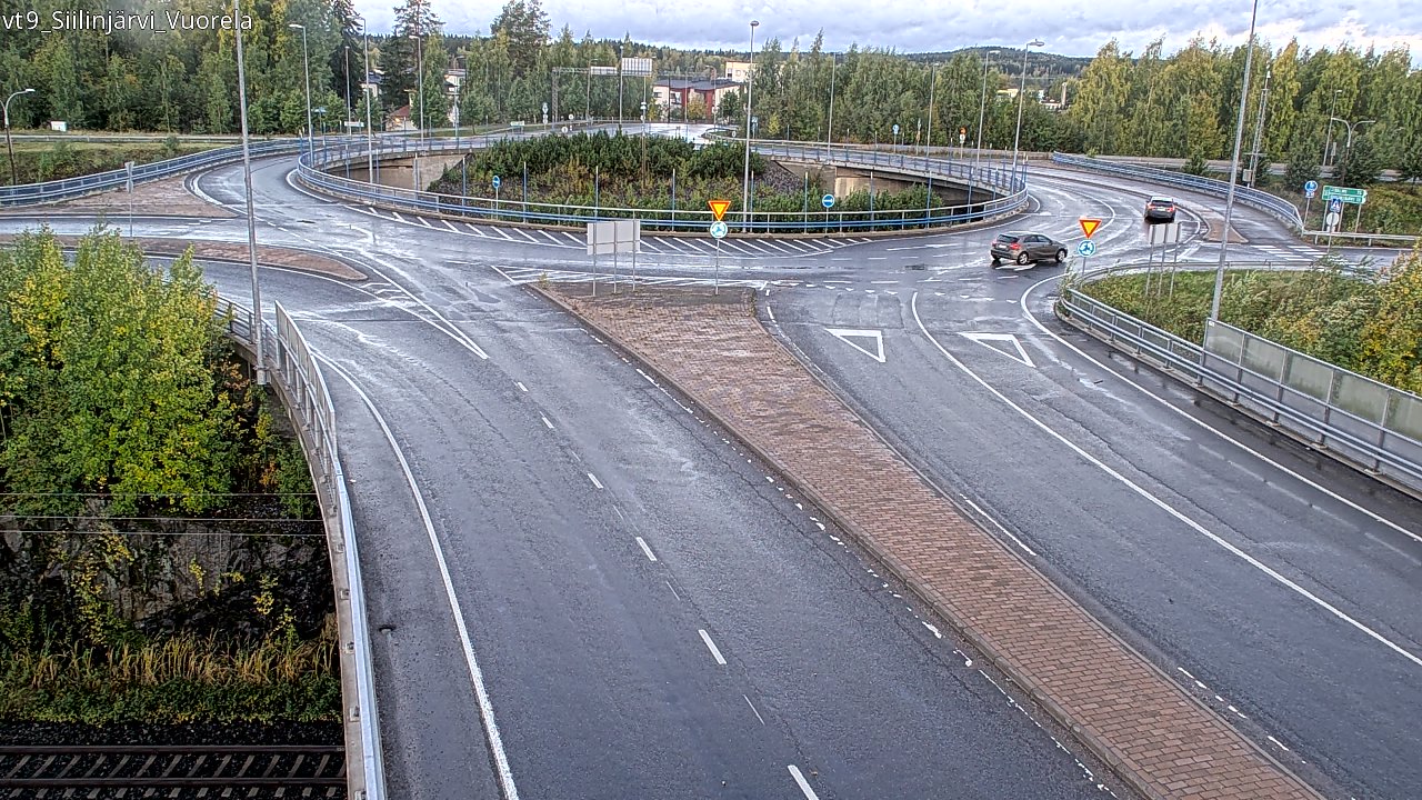 Weather Camera Image Road 9 Siilinjärvi, Vuorela, Siilinjärvi, Pohjois-Savo