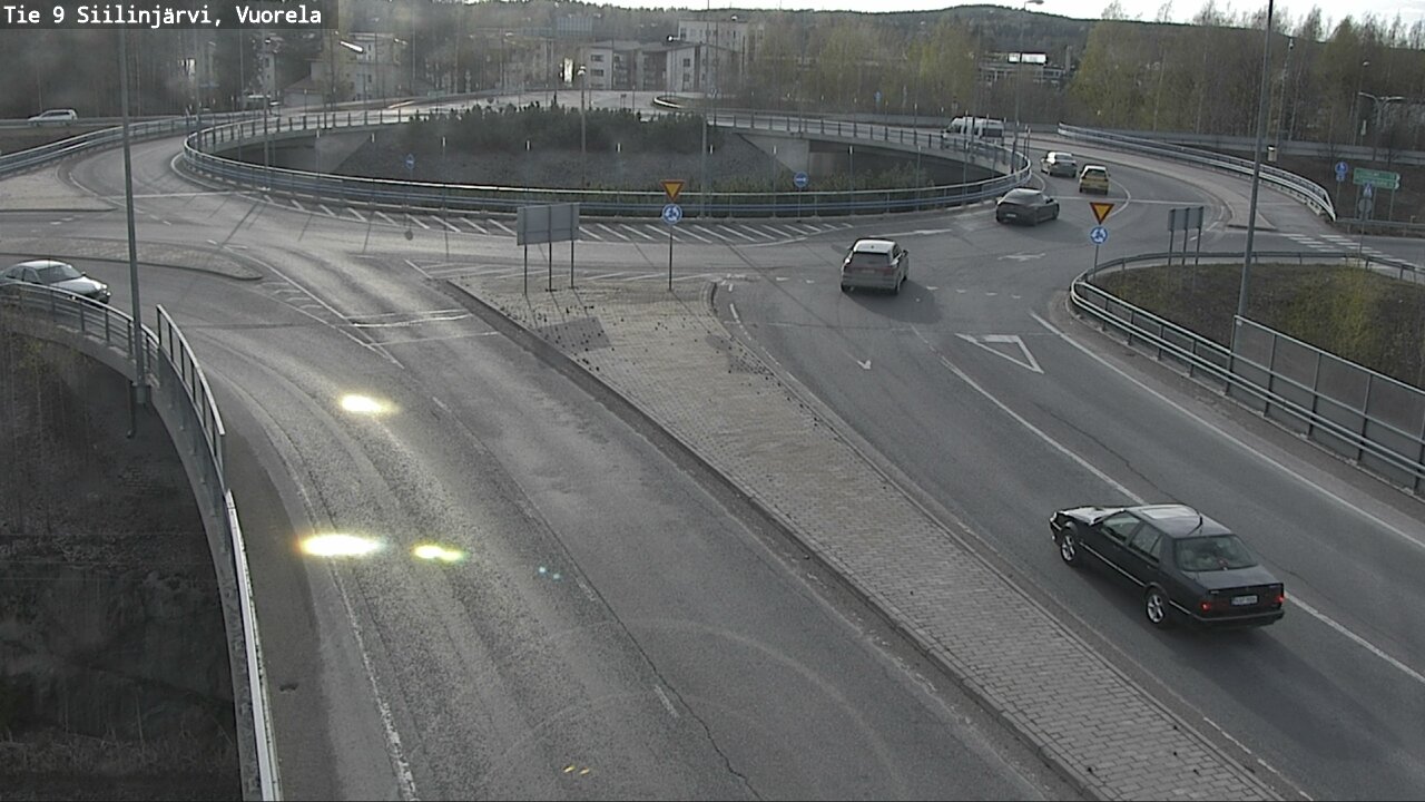 Weather Camera Image Väg 9 Siilinjärvi, Vuorela, Siilinjärvi, Pohjois-Savo