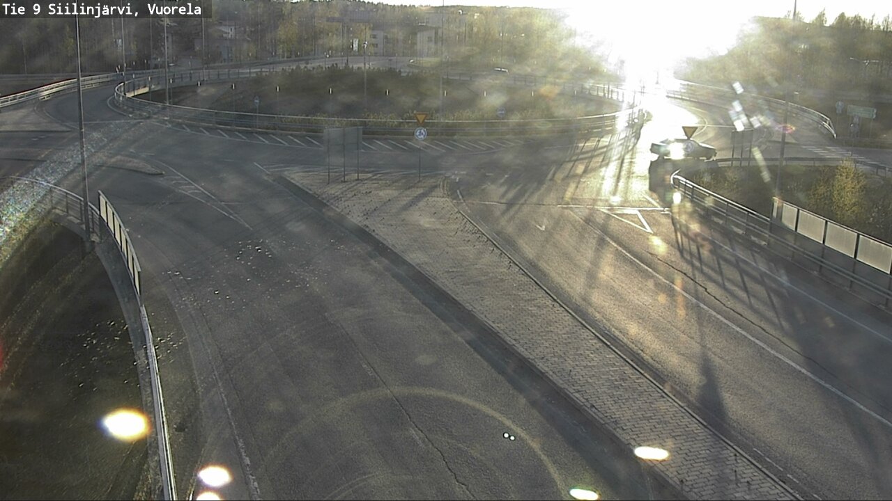 Weather Camera Image Väg 9 Siilinjärvi, Vuorela, Siilinjärvi, Pohjois-Savo