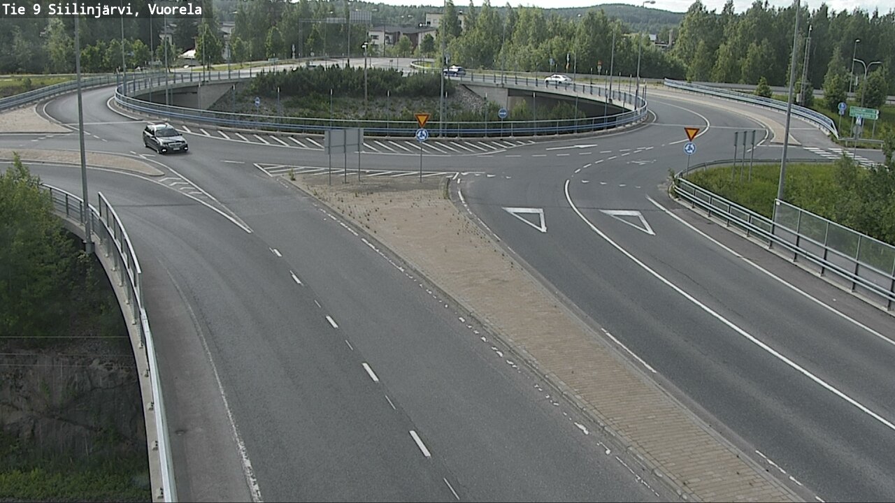 Weather Camera Image Road 9 Siilinjärvi, Vuorela, Siilinjärvi, Pohjois-Savo