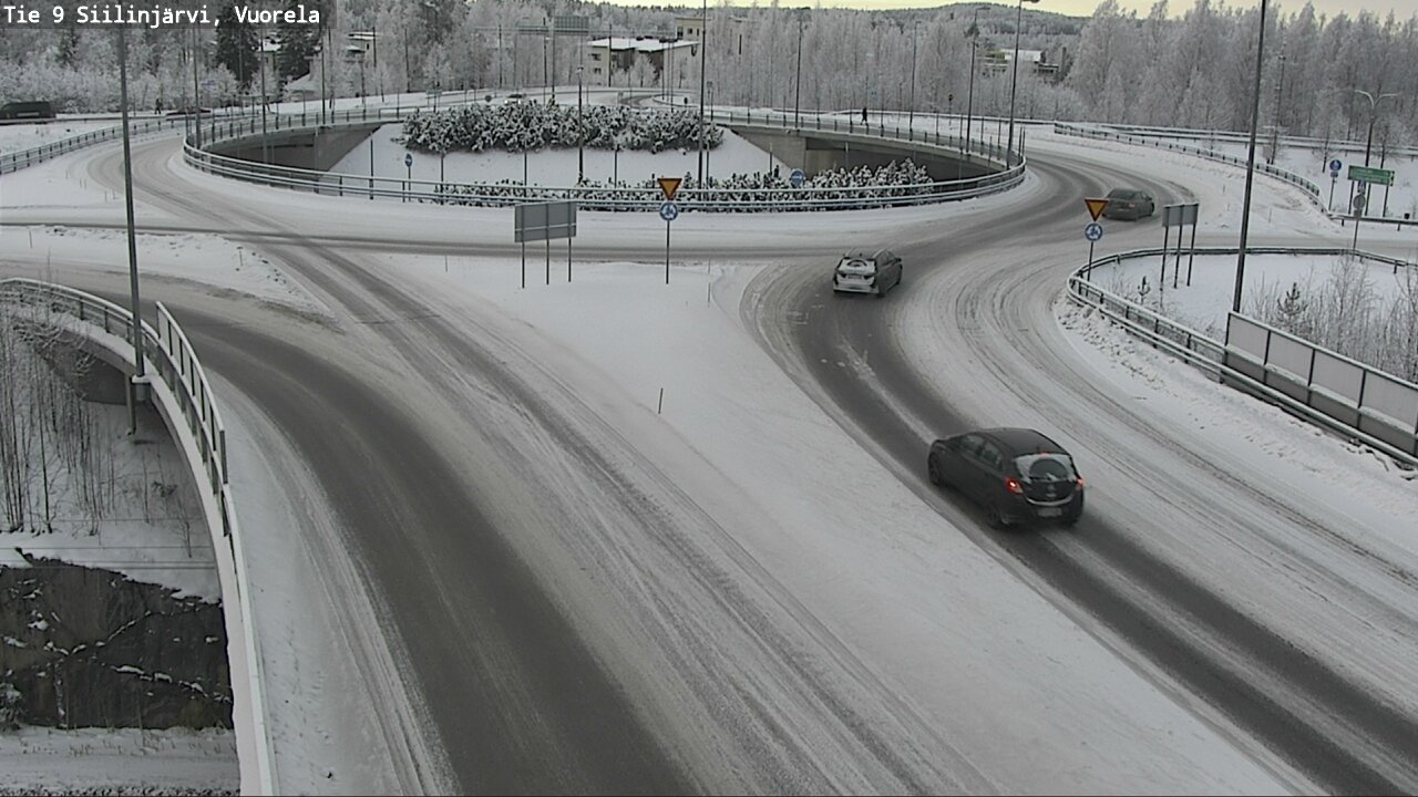Weather Camera Image Väg 9 Siilinjärvi, Vuorela, Siilinjärvi, Pohjois-Savo