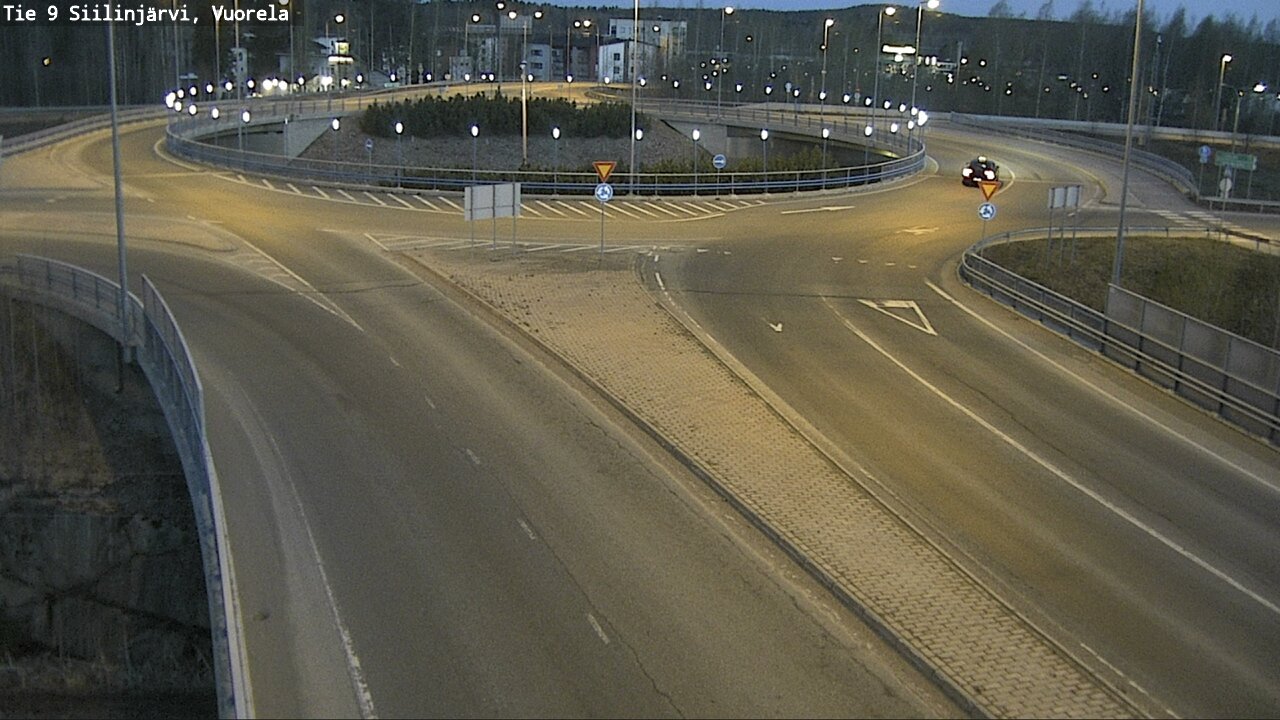 Weather Camera Image Road 9 Siilinjärvi, Vuorela, Siilinjärvi, Pohjois-Savo