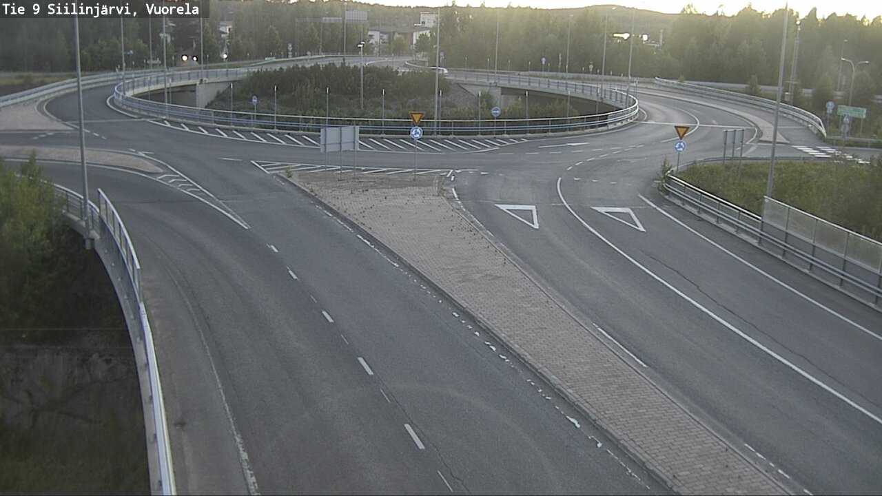 Weather Camera Image Väg 9 Siilinjärvi, Vuorela, Siilinjärvi, Pohjois-Savo