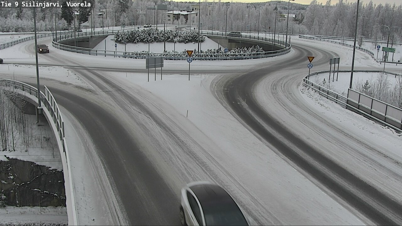 Weather Camera Image Väg 9 Siilinjärvi, Vuorela, Siilinjärvi, Pohjois-Savo