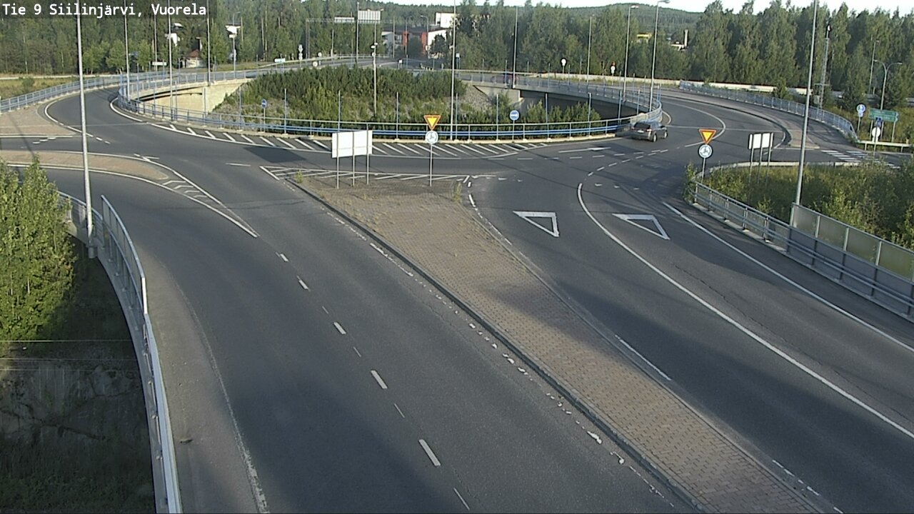 Weather Camera Image Väg 9 Siilinjärvi, Vuorela, Siilinjärvi, Pohjois-Savo
