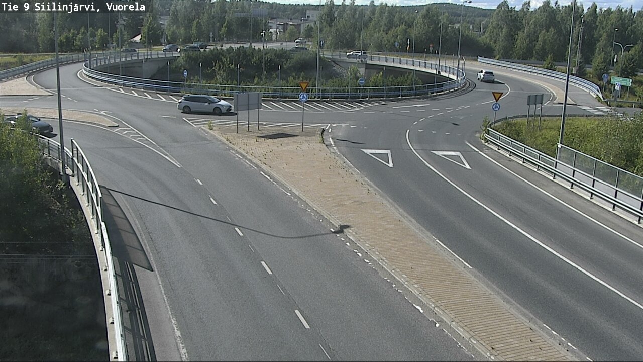 Weather Camera Image Väg 9 Siilinjärvi, Vuorela, Siilinjärvi, Pohjois-Savo