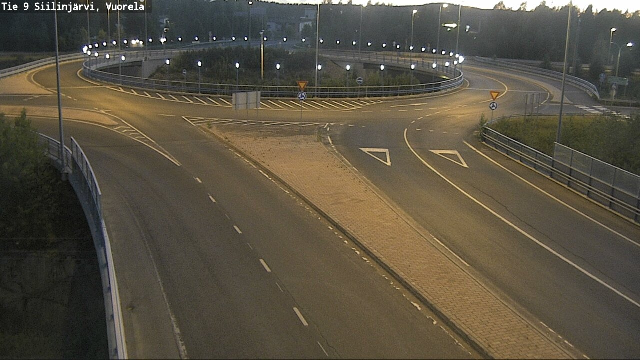 Weather Camera Image Väg 9 Siilinjärvi, Vuorela, Siilinjärvi, Pohjois-Savo