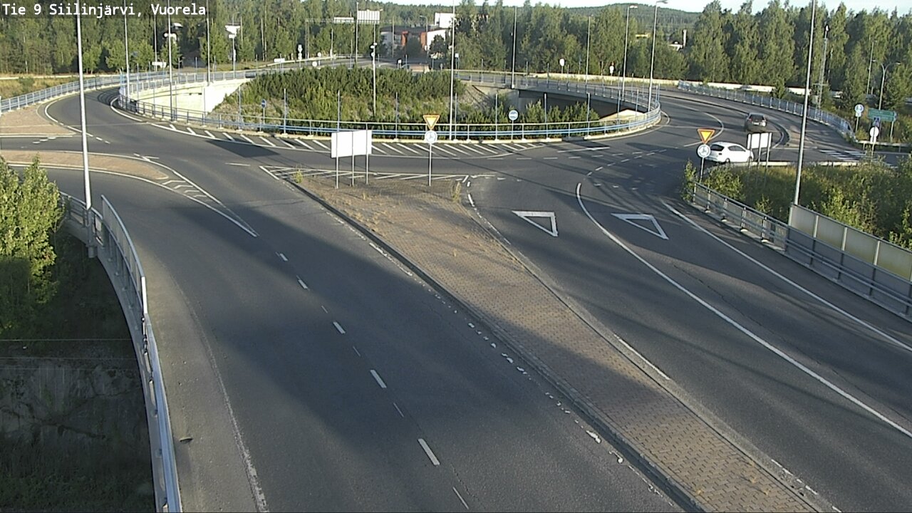 Weather Camera Image Väg 9 Siilinjärvi, Vuorela, Siilinjärvi, Pohjois-Savo
