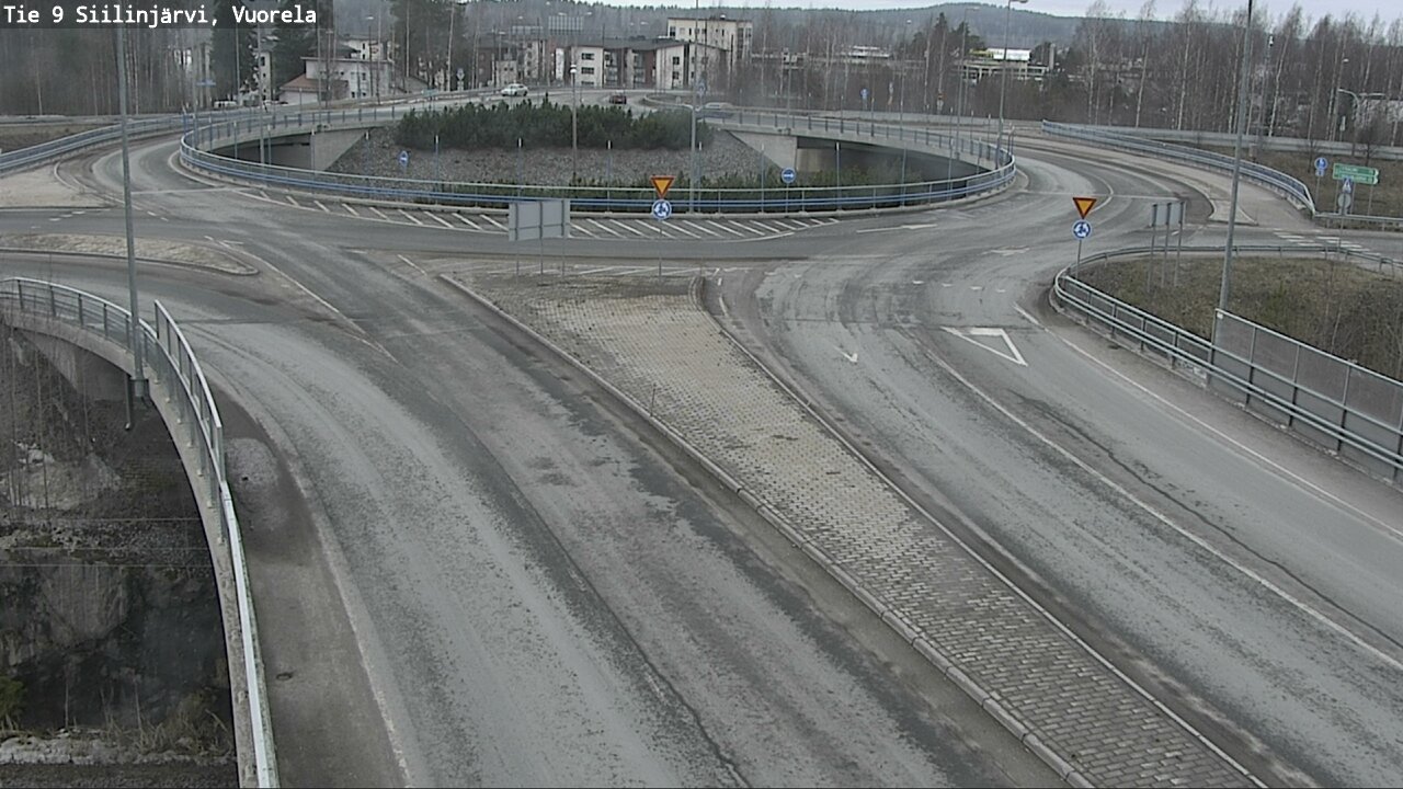 Weather Camera Image Road 9 Siilinjärvi, Vuorela, Siilinjärvi, Pohjois-Savo