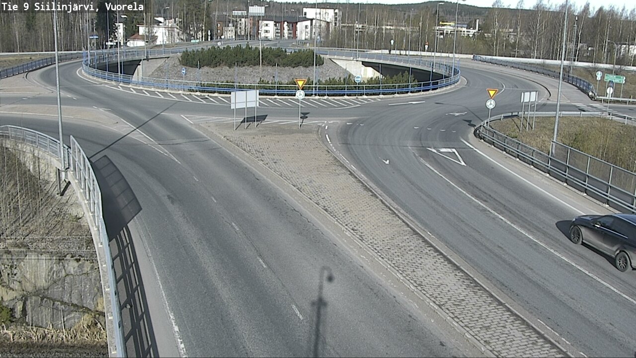 Weather Camera Image Väg 9 Siilinjärvi, Vuorela, Siilinjärvi, Pohjois-Savo